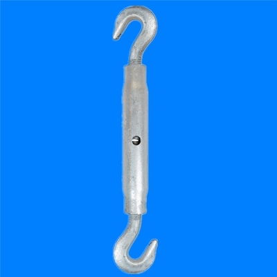 DIN1478 Thép không gỉ Turnbuckle Loại thân ống Thép carbon mạ kẽm