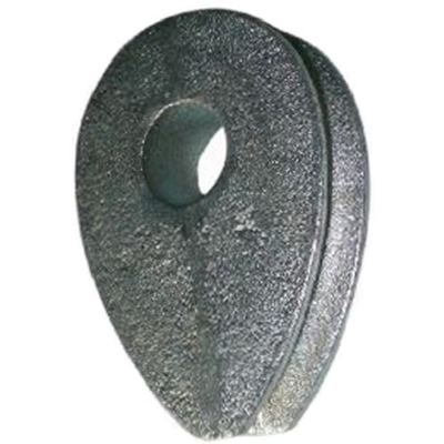 DIN3091 Dây cáp Crosby Solid Thimble M8 đến M40 0,122 - 12,74 Kg / Pc