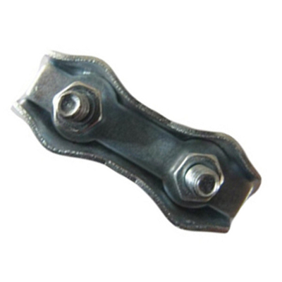 Thép không gỉ Duplex Wire Rope Clip Clip Thép mạ kẽm