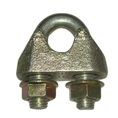DIN1142 Kẹp dây dây Kẹp dây cáp kim loại Thép carbon mạ kẽm