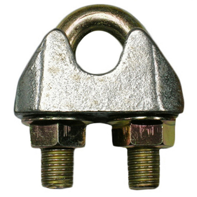 DIN1142 Kẹp dây dây Kẹp dây cáp kim loại Thép carbon mạ kẽm