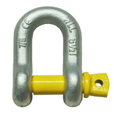 Cùm xích bằng thép hợp kim mạ kẽm 1/4 inch ISO 9001