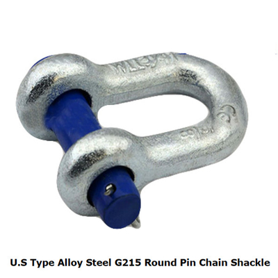 G215 Round Pin Chain Neo Còng mạ kẽm Loại Mỹ