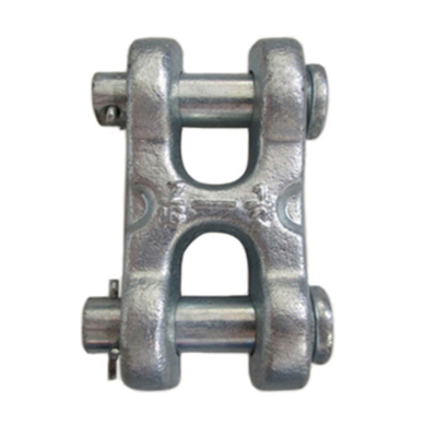 2.1T - 7.48T Drop Forged Master Link Mạ kẽm Twin Clevis Link ISO