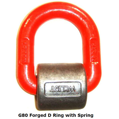 G80 Vòng rèn chữ D Nhẫn chữ D có thể hàn bằng thép hợp kim lò xo 1.12T - 15T