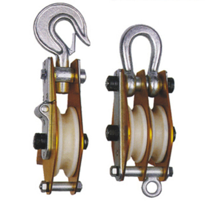 Ròng rọc đôi hợp kim nhôm mạ kẽm 5.7mm - 15.5mm 80T