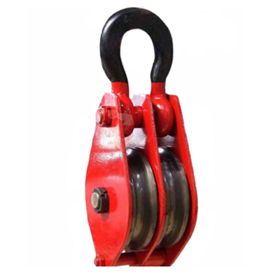 Power Coated Marine Rigging Phần cứng Khối ròng rọc kép 12mm - 42mm