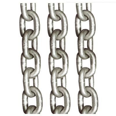 Chuỗi liên kết thép tròn M5 đến M24 Chuỗi liên kết dài 10 mm mạ kẽm