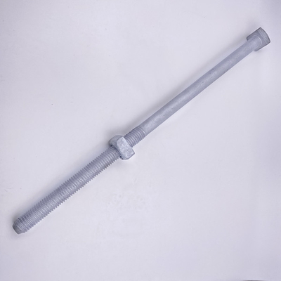 Phụ kiện đường dây điện 8 inch đến 36 inch Bu lông đầu vuông HDG ISO