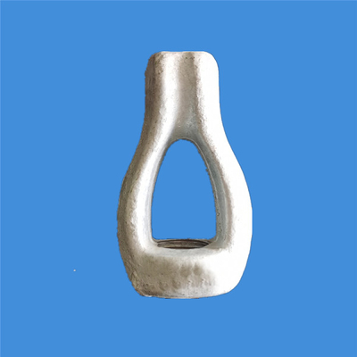 Thép carbon Phụ kiện điện HDG Thimble Eye Nut
