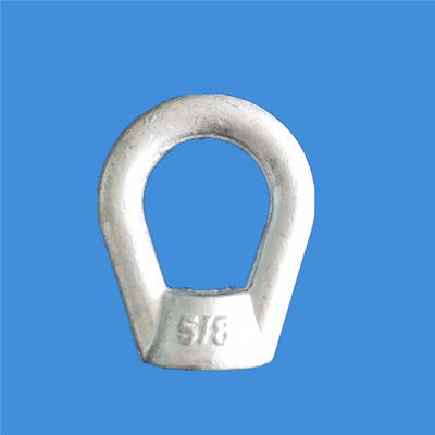 Thép carbon Phụ kiện điện HDG Thimble Eye Nut