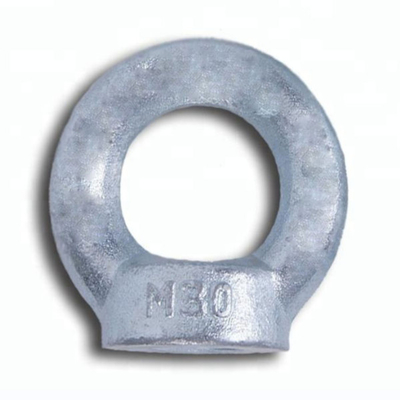 Thép carbon Phụ kiện điện HDG Thimble Eye Nut