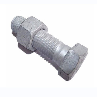 Phụ kiện đường dây điện bằng thép carbon rèn nóng HDG Hex Bolt và Nut Lớp 6,8