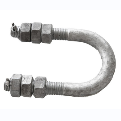 Phụ kiện điện 35KN HDG U Bolt 80MM - 140MM